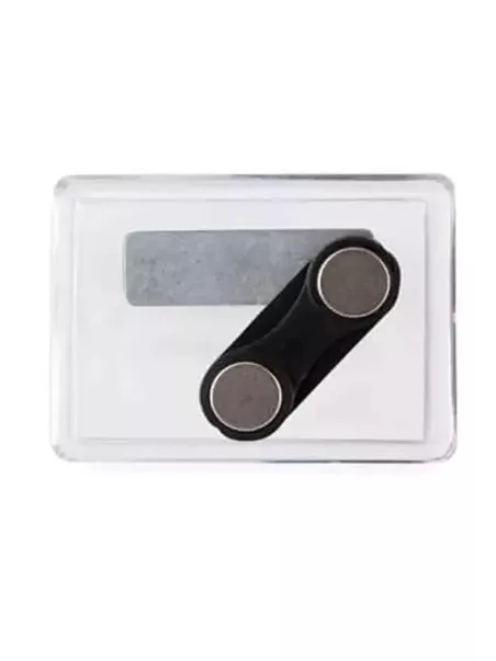 double magnet acrylic badges