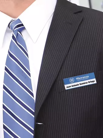 Elegance staff badges