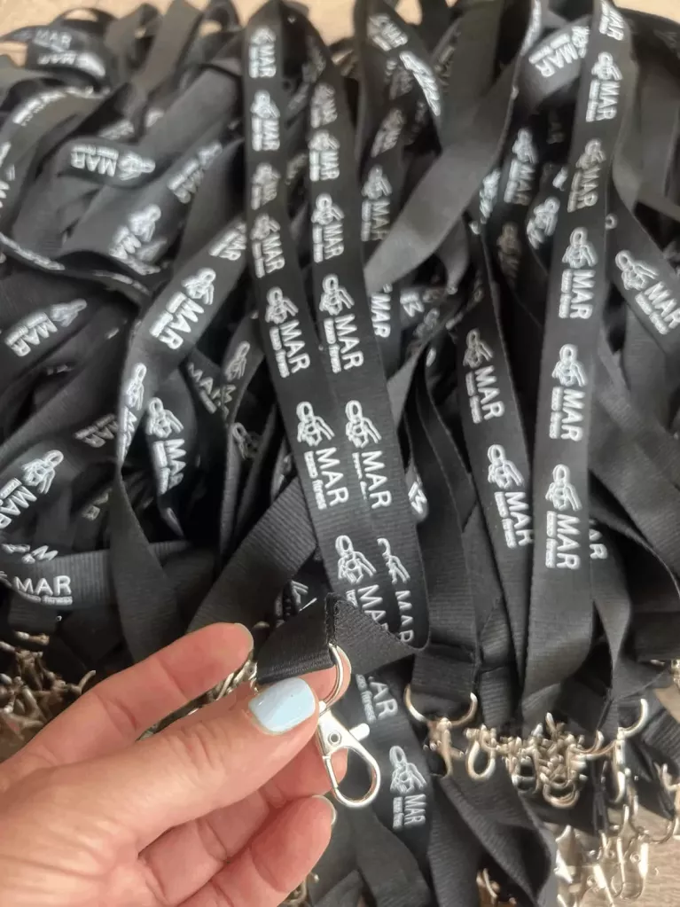 lanyard con logo