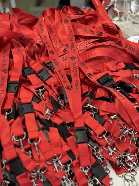 lanyard pro personalizado rojo