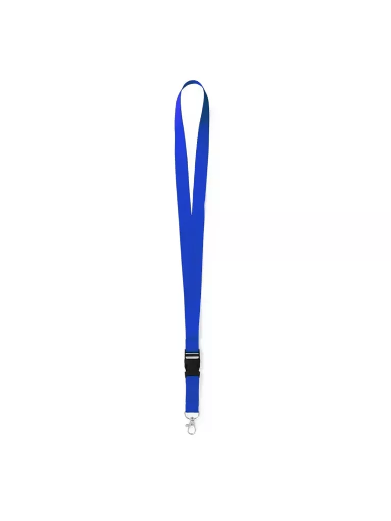 lanyard mosqueton azul