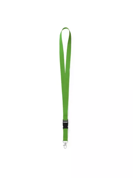 Schlüsselband mit Karabiner in Grün