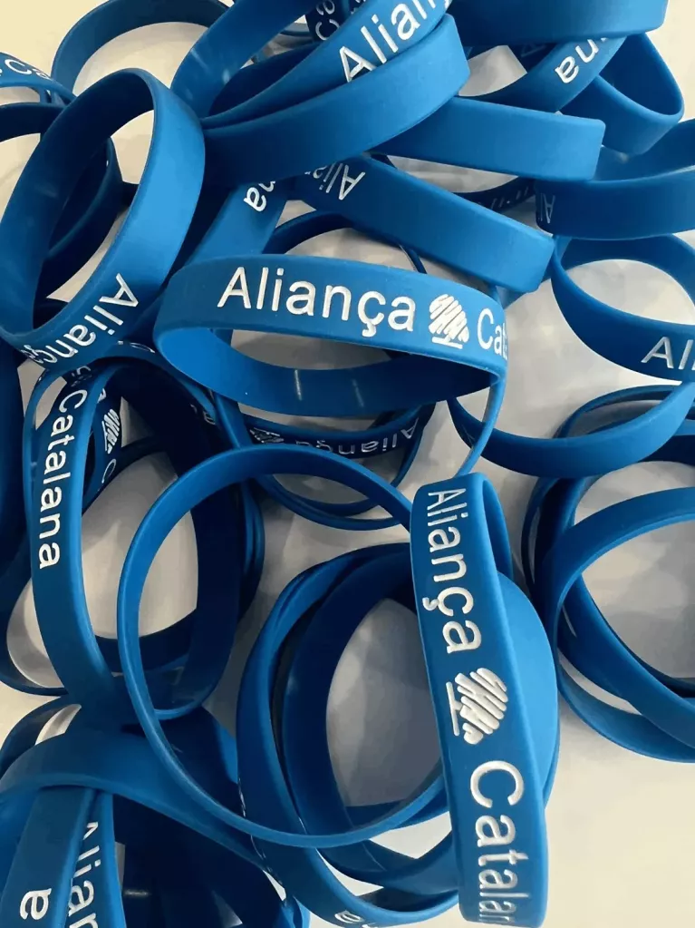 Political party silicone wristbands