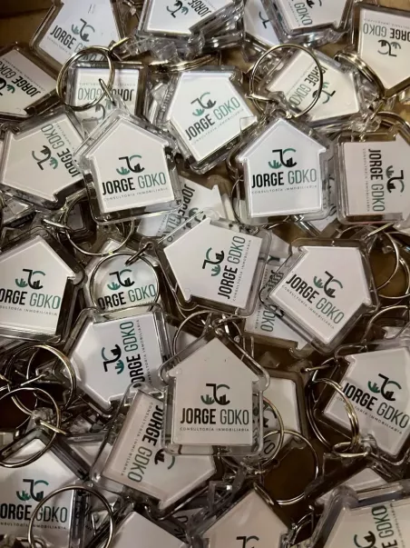 porte-clés maison pour agences immobilières