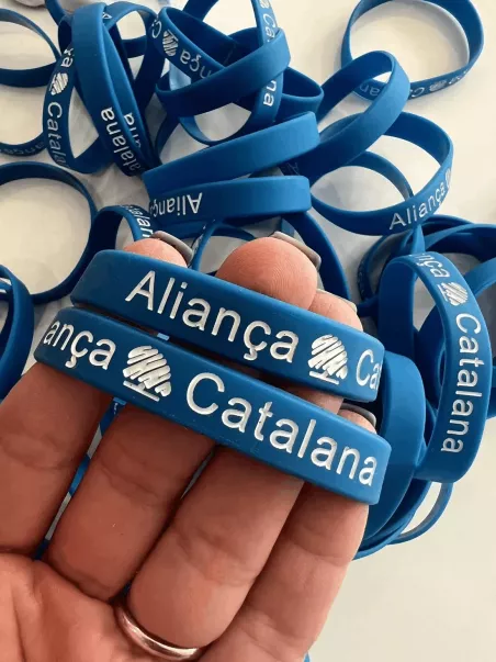 Bracelets caoutchouc personnalisés de qualité