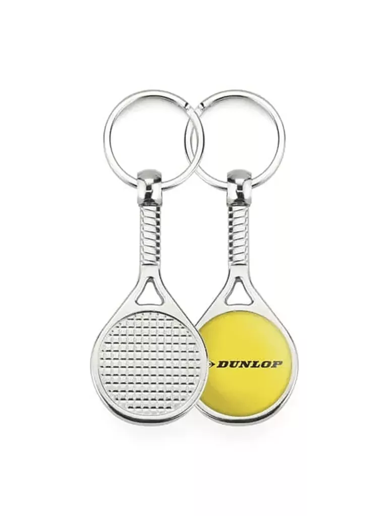 custom tennis keychain