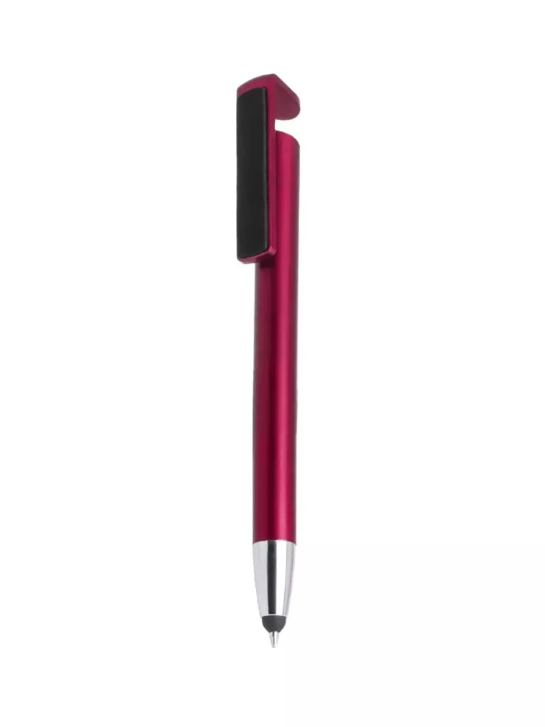 red phone stand pen