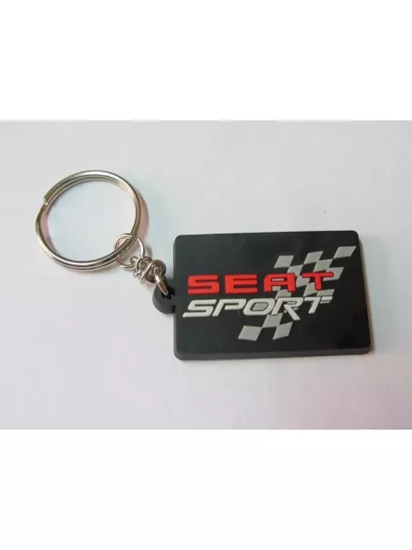 porta-chaves de PVC personalizáveis