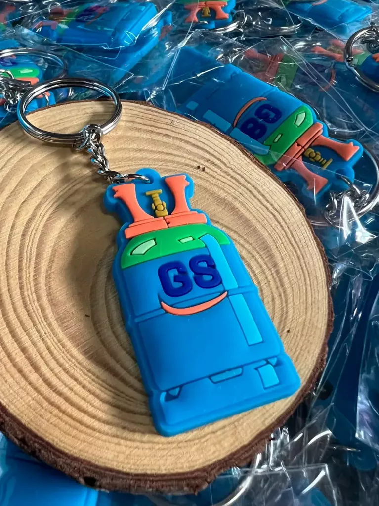 porte-clés en PVC 3D promotionnel