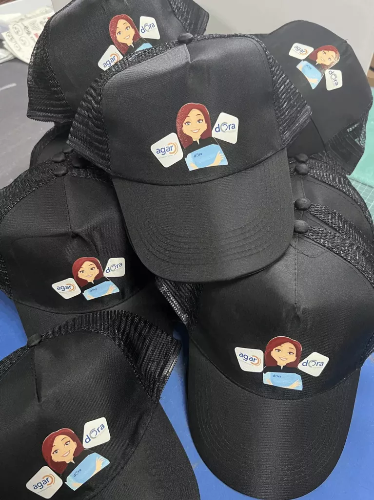 casquettes avec visuel