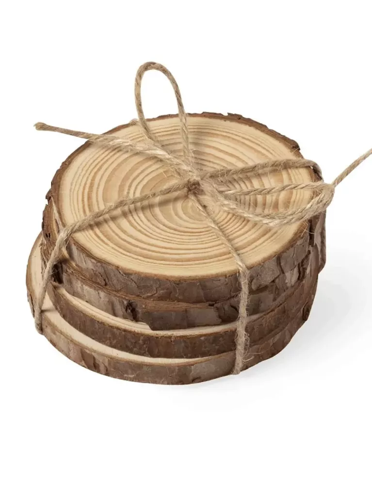 posavasos personalizados de madera