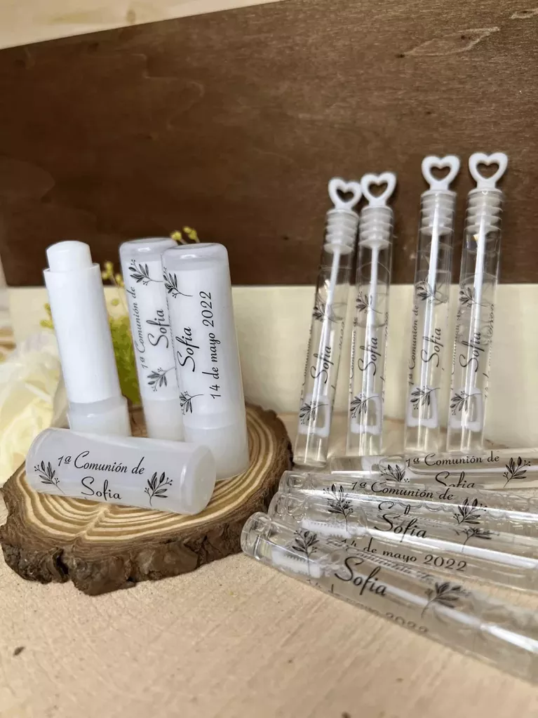 bulles de savon première communion