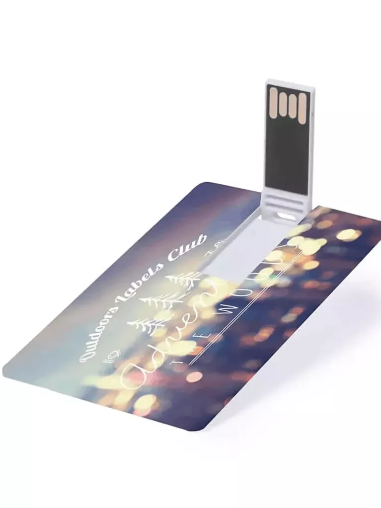 memoria usb personalizada tarjeta