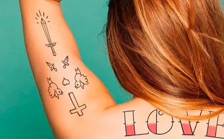 Cuánto duran los tatuajes temporales