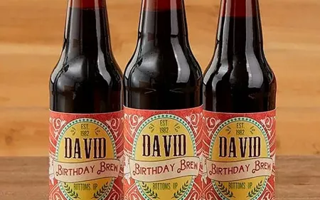 Cervezas y vinos personalizados