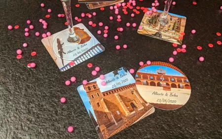 Posavasos Personalizados Para Bodas